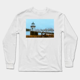 Doubling Point Lighthouse Maine Long Sleeve T-Shirt